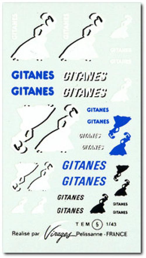 VIRAGES Gitanes 1/43